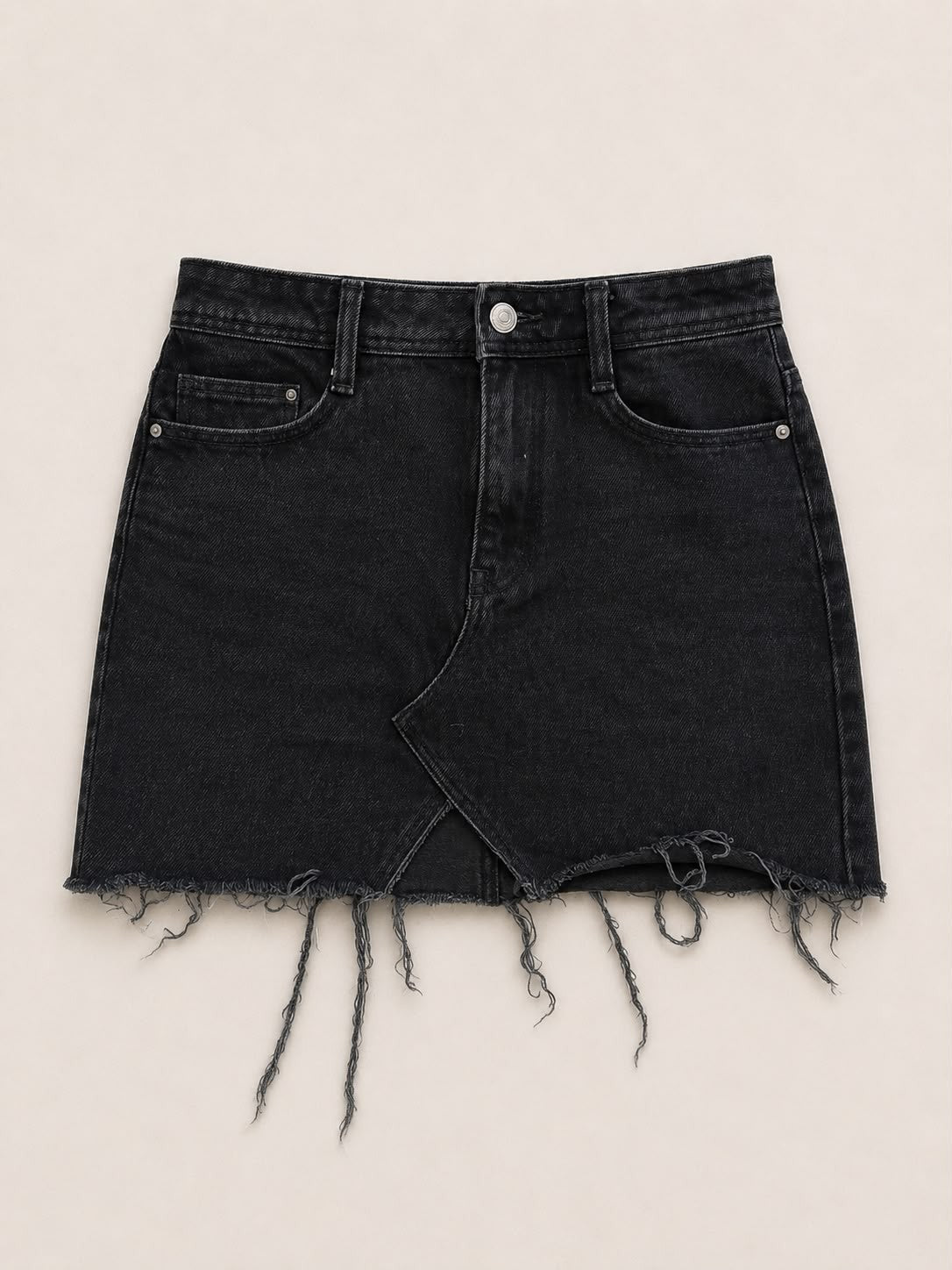 חצאית ג׳ינס שחורה – ZARA Trafaluc Denimwear