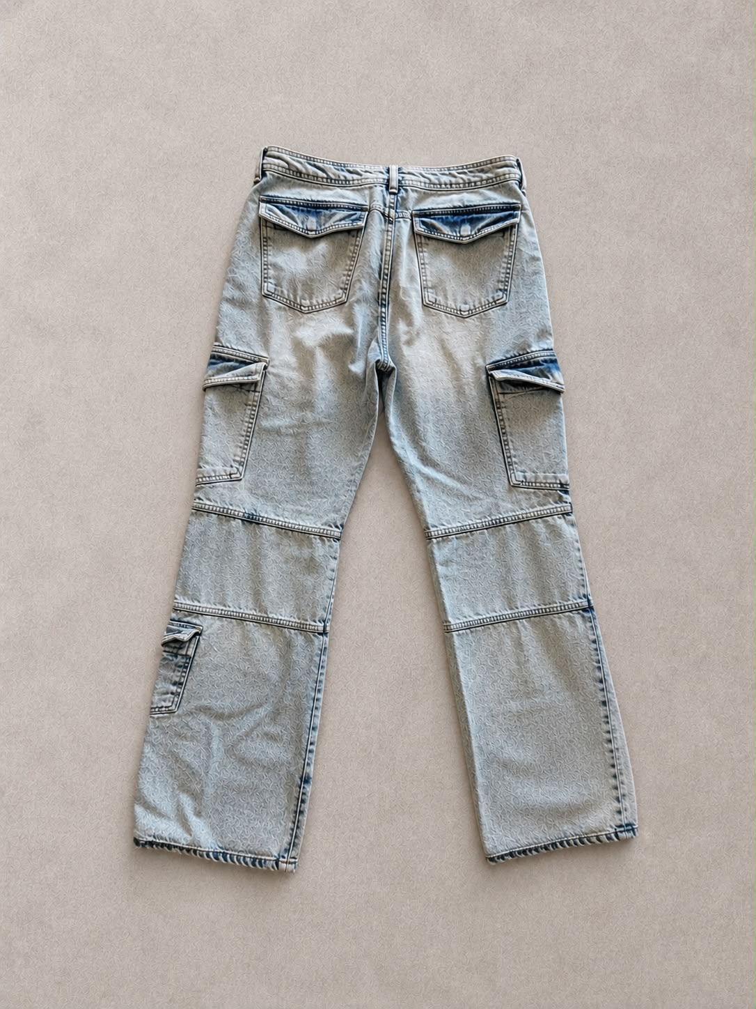 ג׳ינס קרגו בהיר Zara